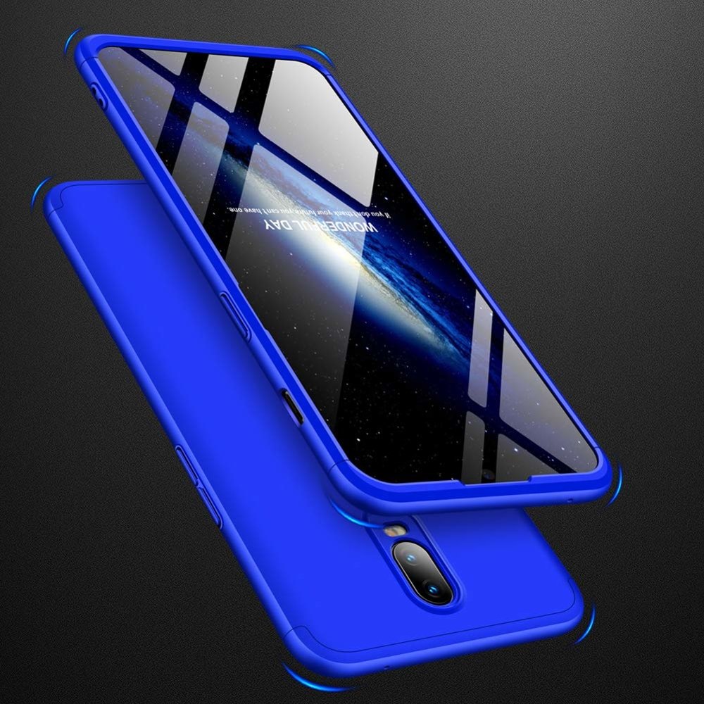 Pokrowiec GKK 360 Protection Case niebieski OnePlus 6T / 2