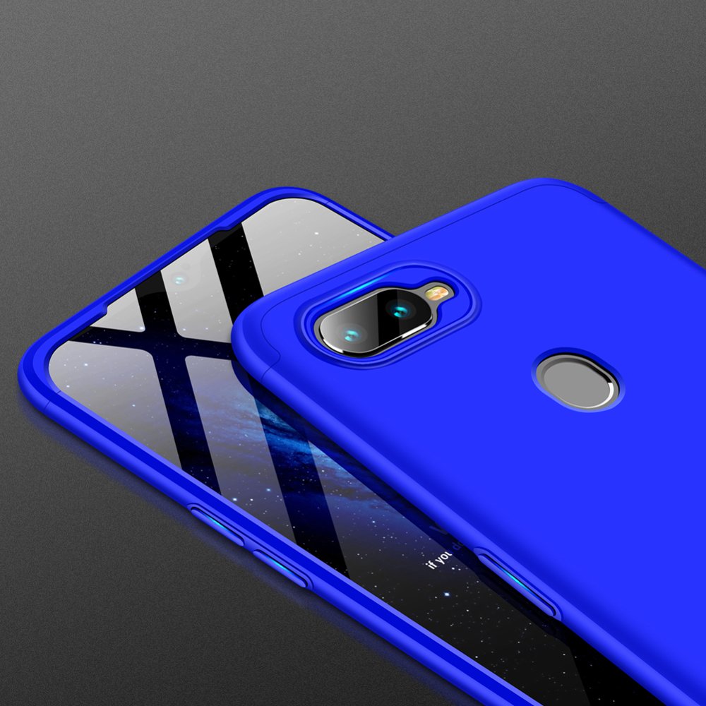 Pokrowiec GKK 360 Protection Case niebieski Oppo AX7 / 5