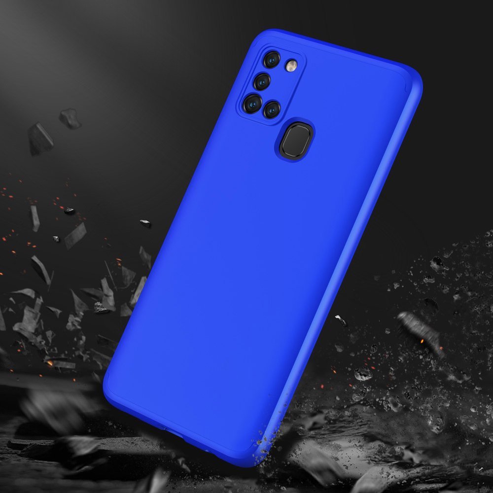 Pokrowiec GKK 360 Protection Case niebieski Samsung Galaxy A21s / 5