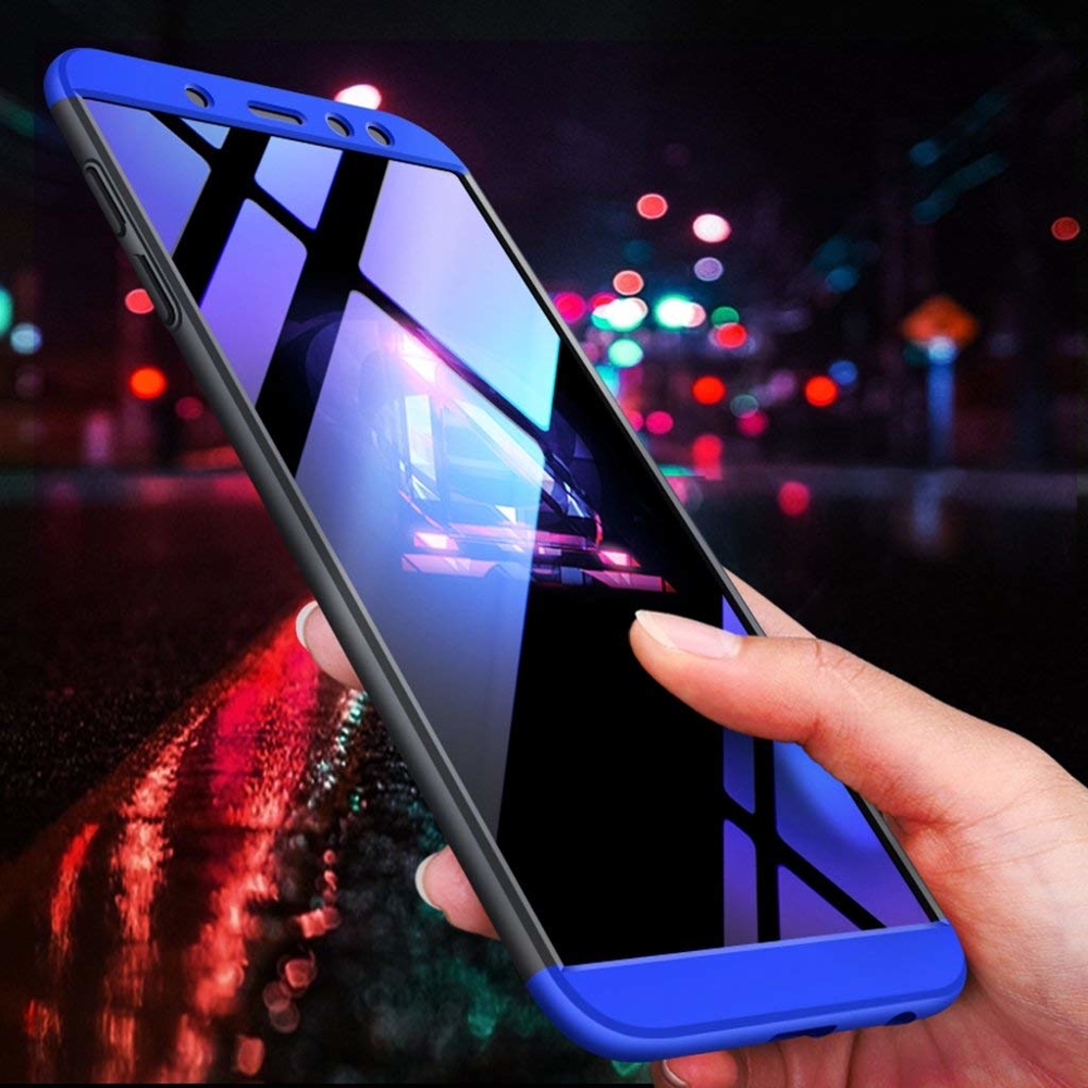 Pokrowiec GKK 360 Protection Case niebieski Samsung Galaxy A6 (2018) / 5