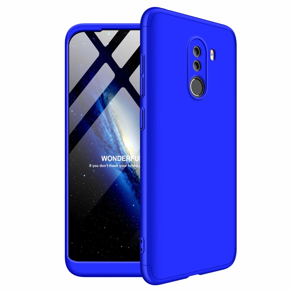 Pokrowiec GKK 360 Protection Case niebieski Xiaomi Pocophone F1