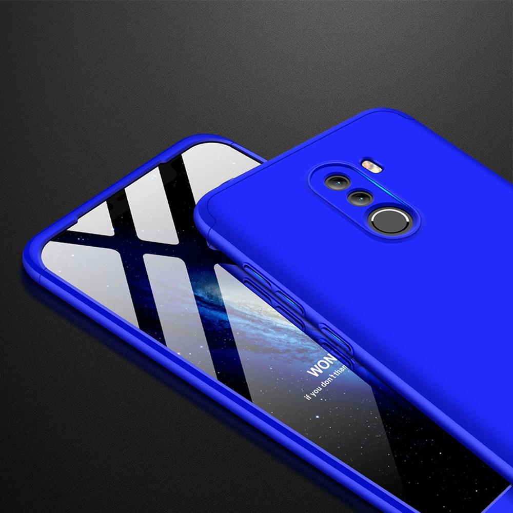 Pokrowiec GKK 360 Protection Case niebieski Xiaomi Pocophone F1 / 3