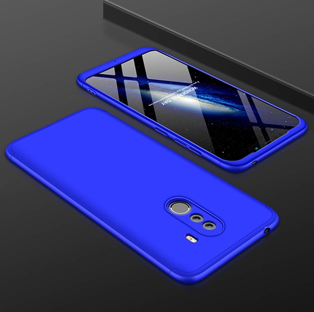 Pokrowiec GKK 360 Protection Case niebieski Xiaomi Pocophone F1 / 4