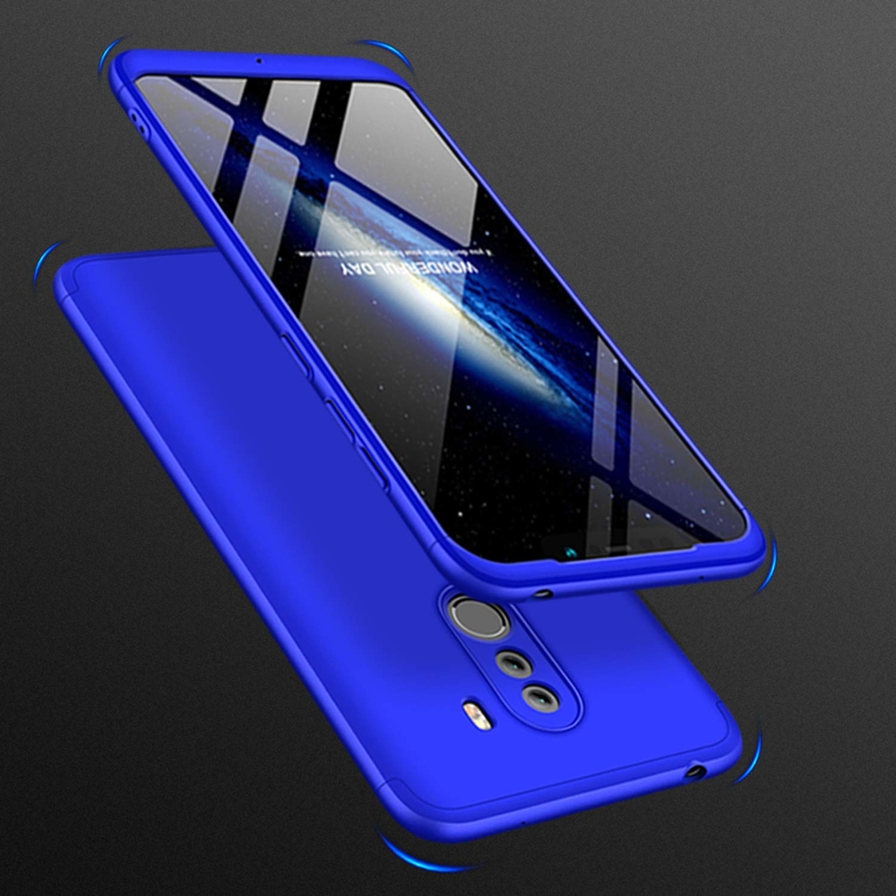 Pokrowiec GKK 360 Protection Case niebieski Xiaomi Pocophone F1 / 7