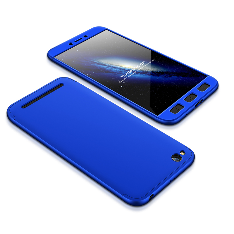 Pokrowiec GKK 360 Protection Case niebieski Xiaomi Redmi 5A