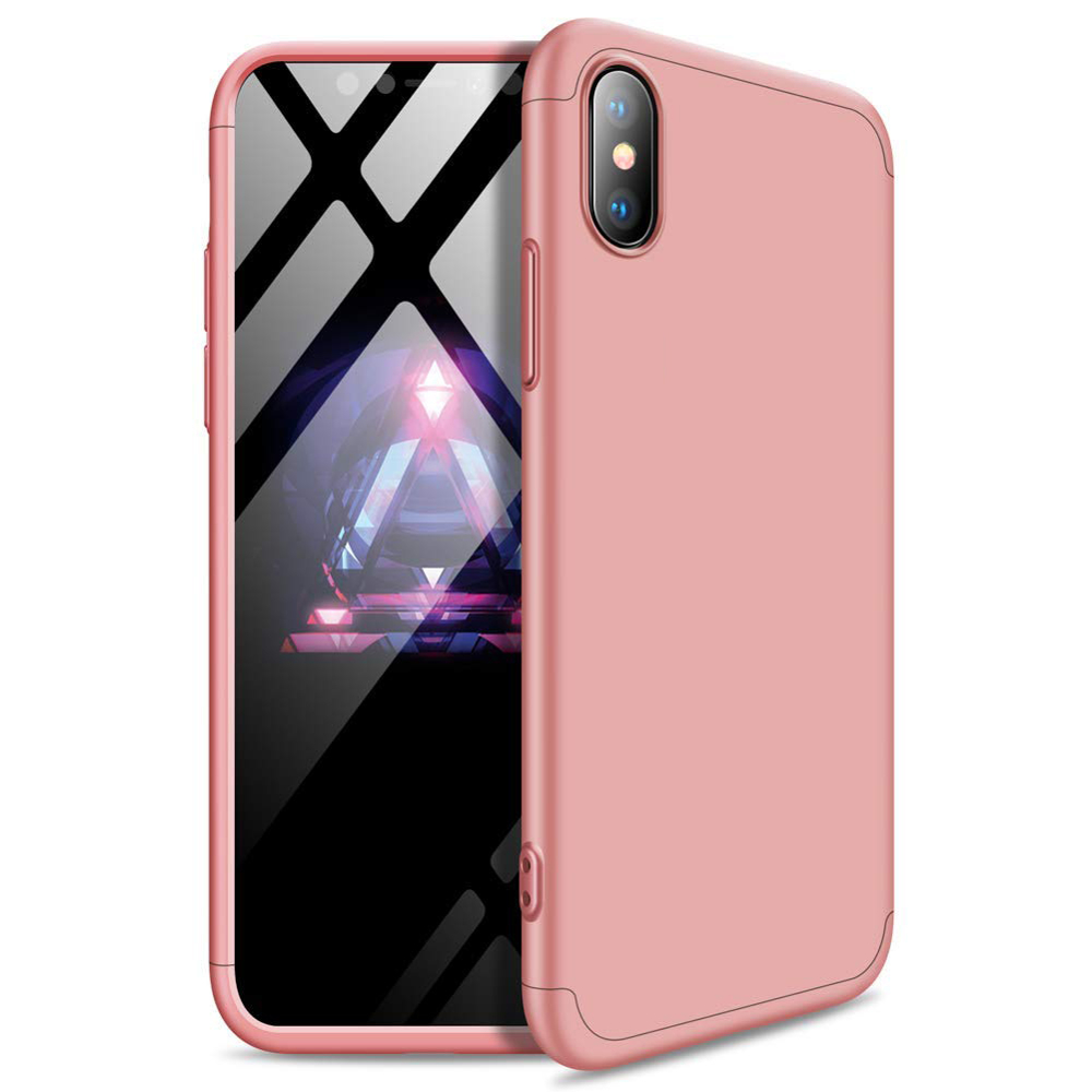 Pokrowiec GKK 360 Protection Case r�owy Apple iPhone XS Max