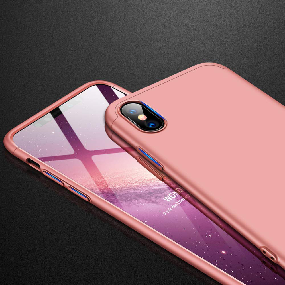 Pokrowiec GKK 360 Protection Case r�owy Apple iPhone XS Max / 2