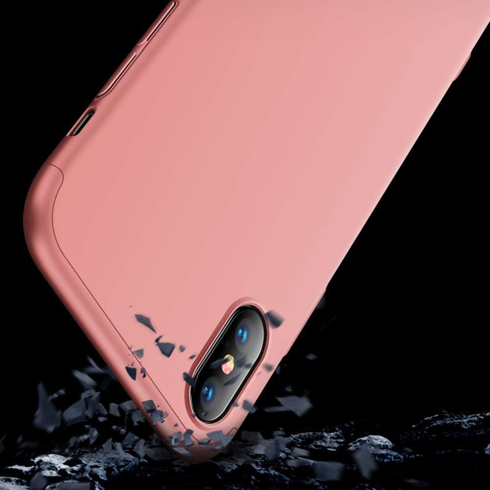 Pokrowiec GKK 360 Protection Case r�owy Apple iPhone XS Max / 5