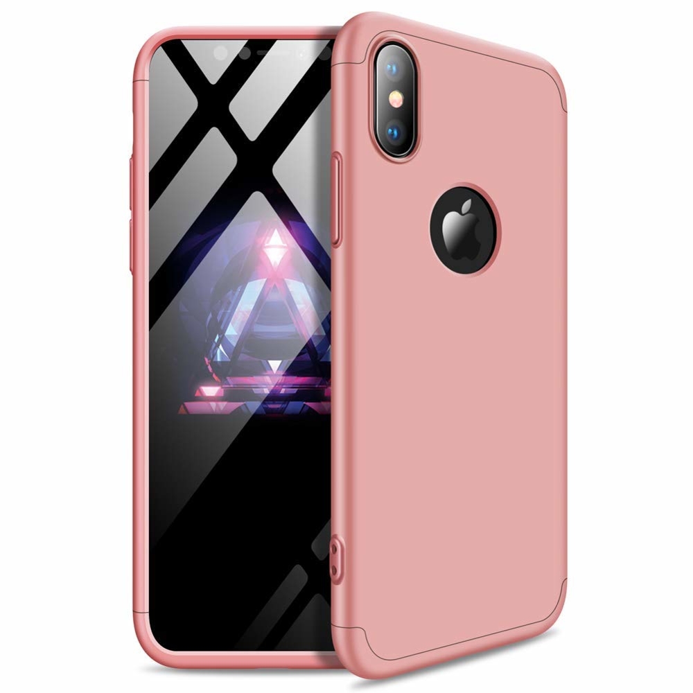 Pokrowiec GKK 360 Protection Case r�owy Apple iPhone XS Max