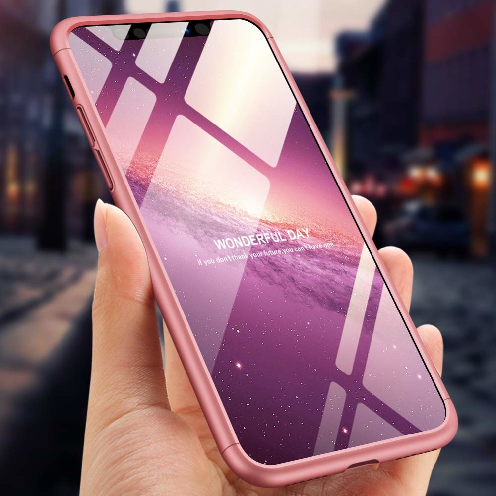 Pokrowiec GKK 360 Protection Case r�owy Apple iPhone XS Max / 6