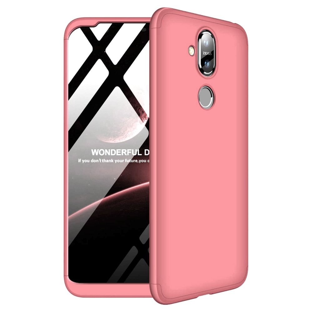 Pokrowiec GKK 360 Protection Case r�owy Nokia 8.1