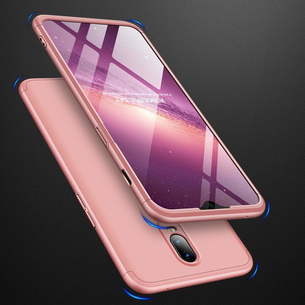Pokrowiec GKK 360 Protection Case r�owy OnePlus 6T / 2