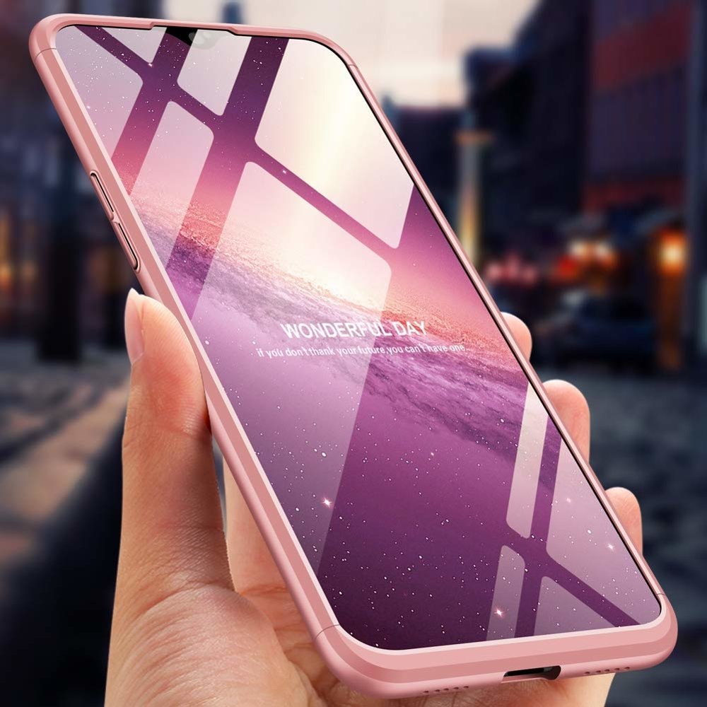 Pokrowiec GKK 360 Protection Case r�owy OnePlus 6T / 6