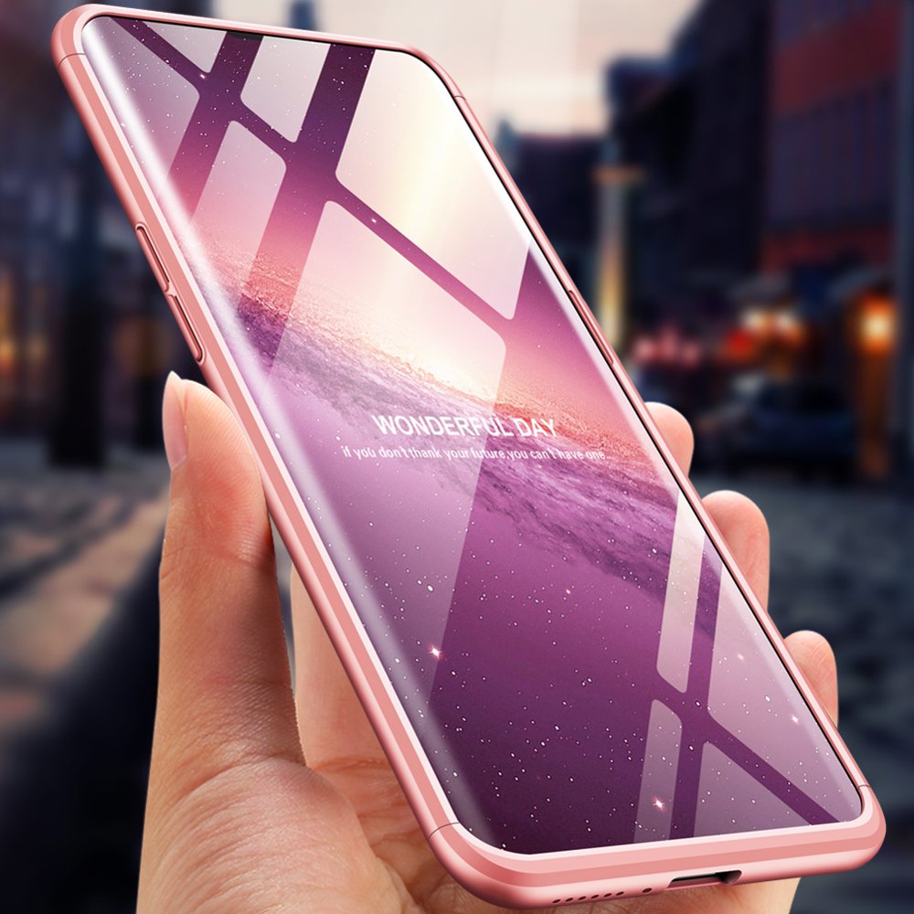 Pokrowiec GKK 360 Protection Case rowy Oppo Find X / 2