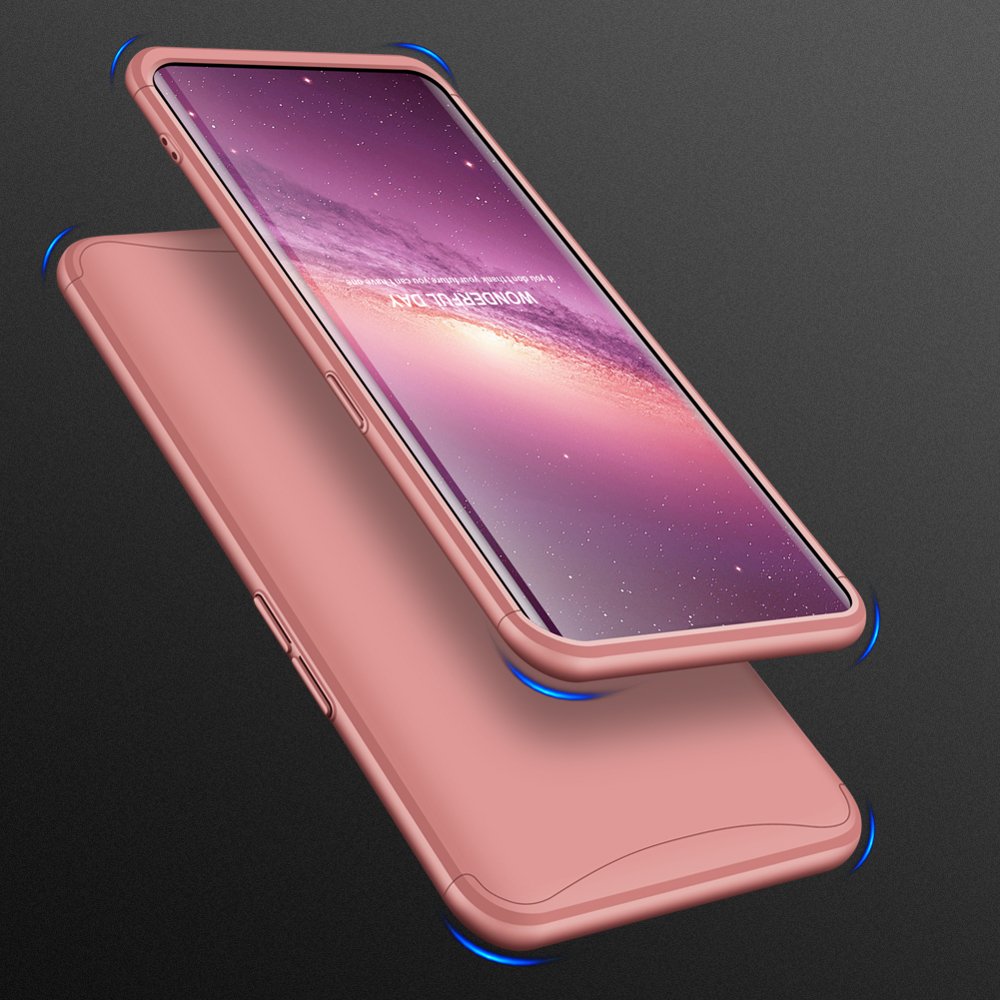 Pokrowiec GKK 360 Protection Case różowy Oppo Find X / 3 Pokrowiec GKK 360 Protection Case różowy Oppo Find X / 3