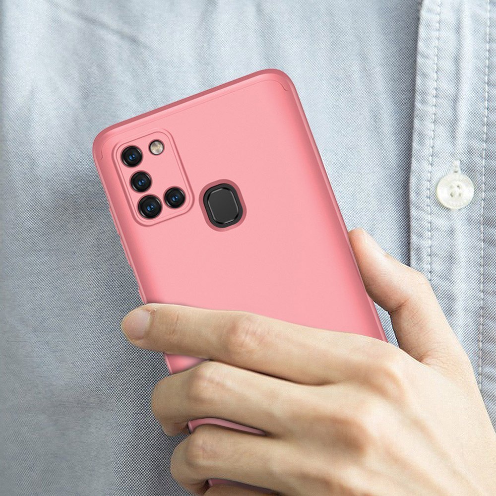 Pokrowiec GKK 360 Protection Case różowy Samsung Galaxy A21s / 6 Pokrowiec GKK 360 Protection Case różowy Samsung Galaxy A21s / 6