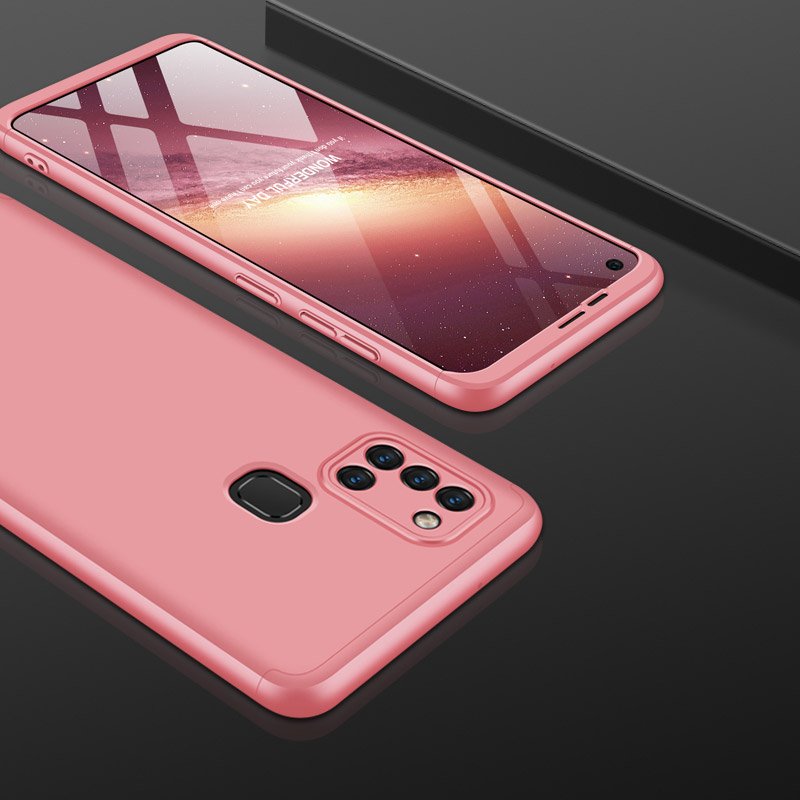 Pokrowiec GKK 360 Protection Case różowy Samsung Galaxy A21s / 8 Pokrowiec GKK 360 Protection Case różowy Samsung Galaxy A21s / 8