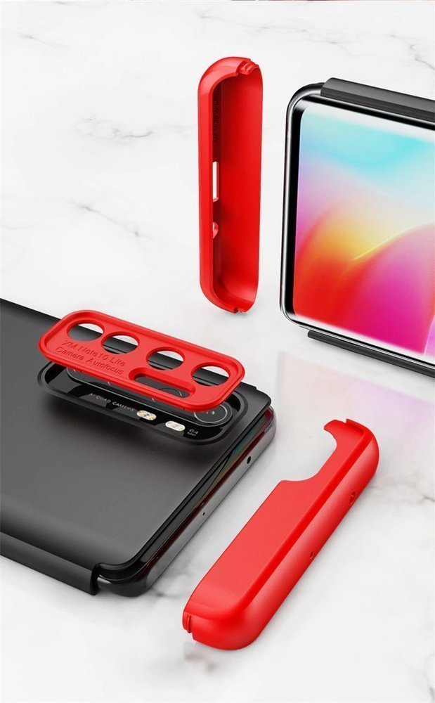 Pokrowiec GKK 360 Protection Case r�owy Xiaomi Mi Note 10 Lite / 9