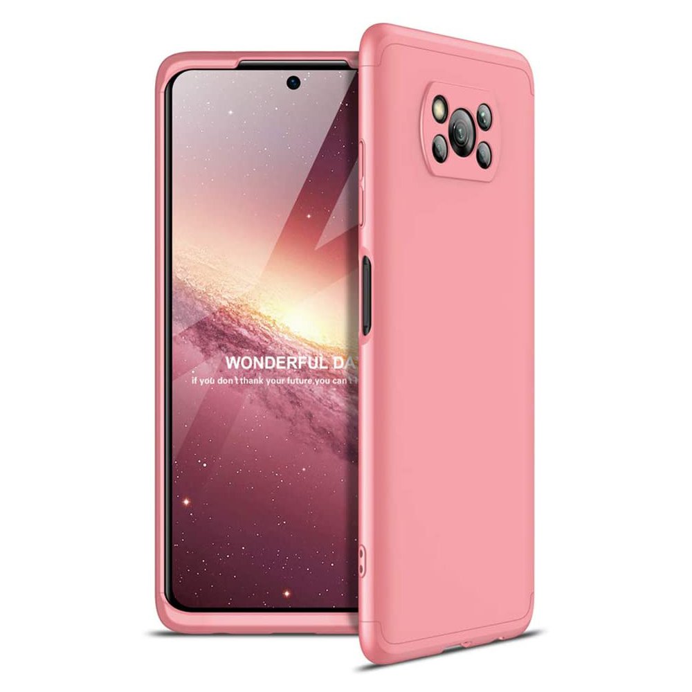 Pokrowiec GKK 360 Protection Case r�owy Xiaomi POCO X3 NFC