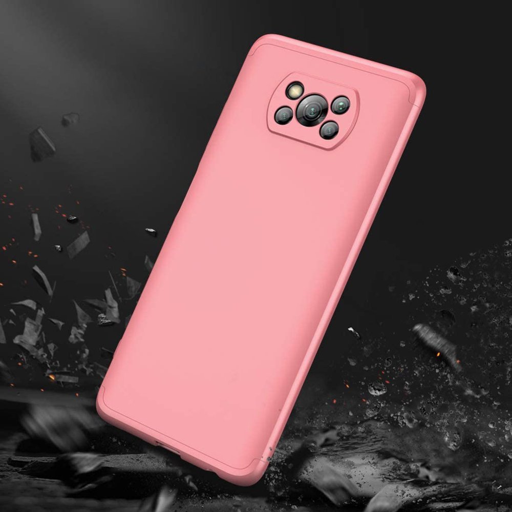 Pokrowiec GKK 360 Protection Case r�owy Xiaomi POCO X3 NFC / 2