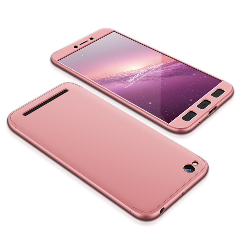 Pokrowiec GKK 360 Protection Case r�owy Xiaomi Redmi 5A