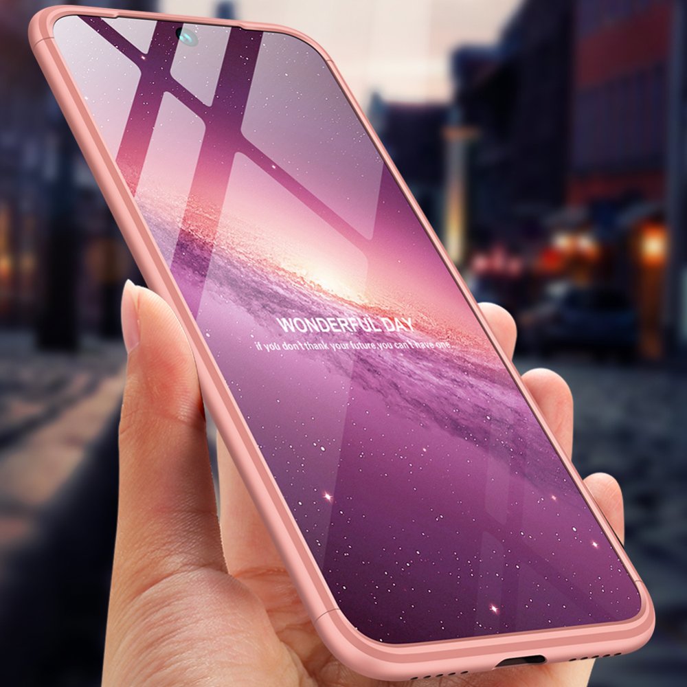 Pokrowiec GKK 360 Protection Case r�owy Xiaomi Redmi 7 / 3