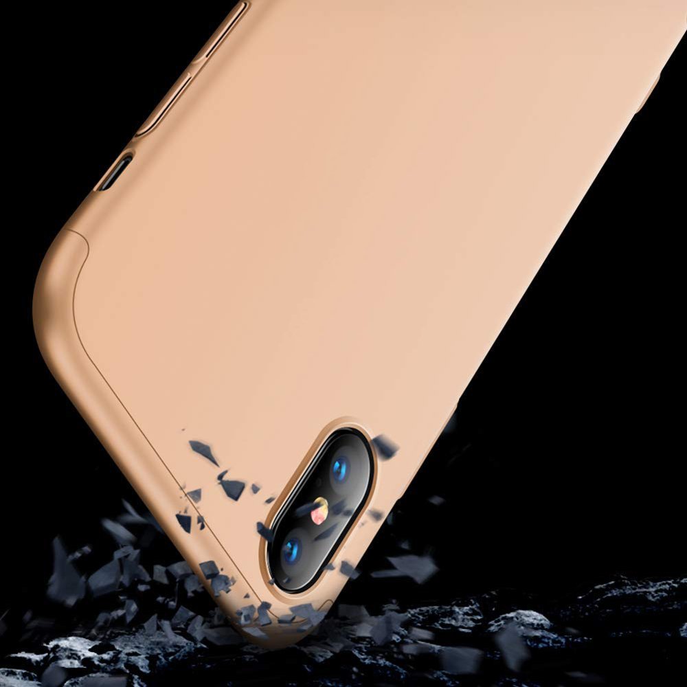Pokrowiec GKK 360 Protection Case z�oty Apple iPhone XS Max / 2