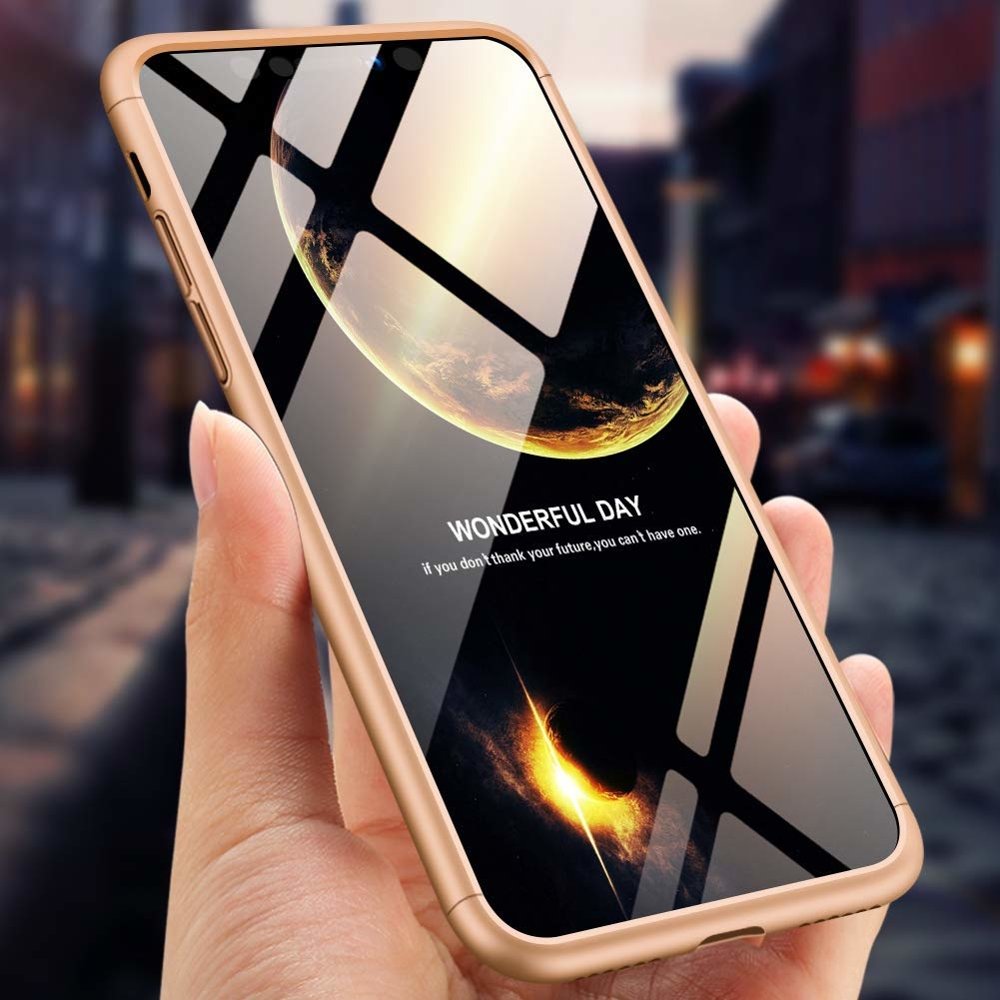 Pokrowiec GKK 360 Protection Case zoty Apple iPhone XS Max / 4