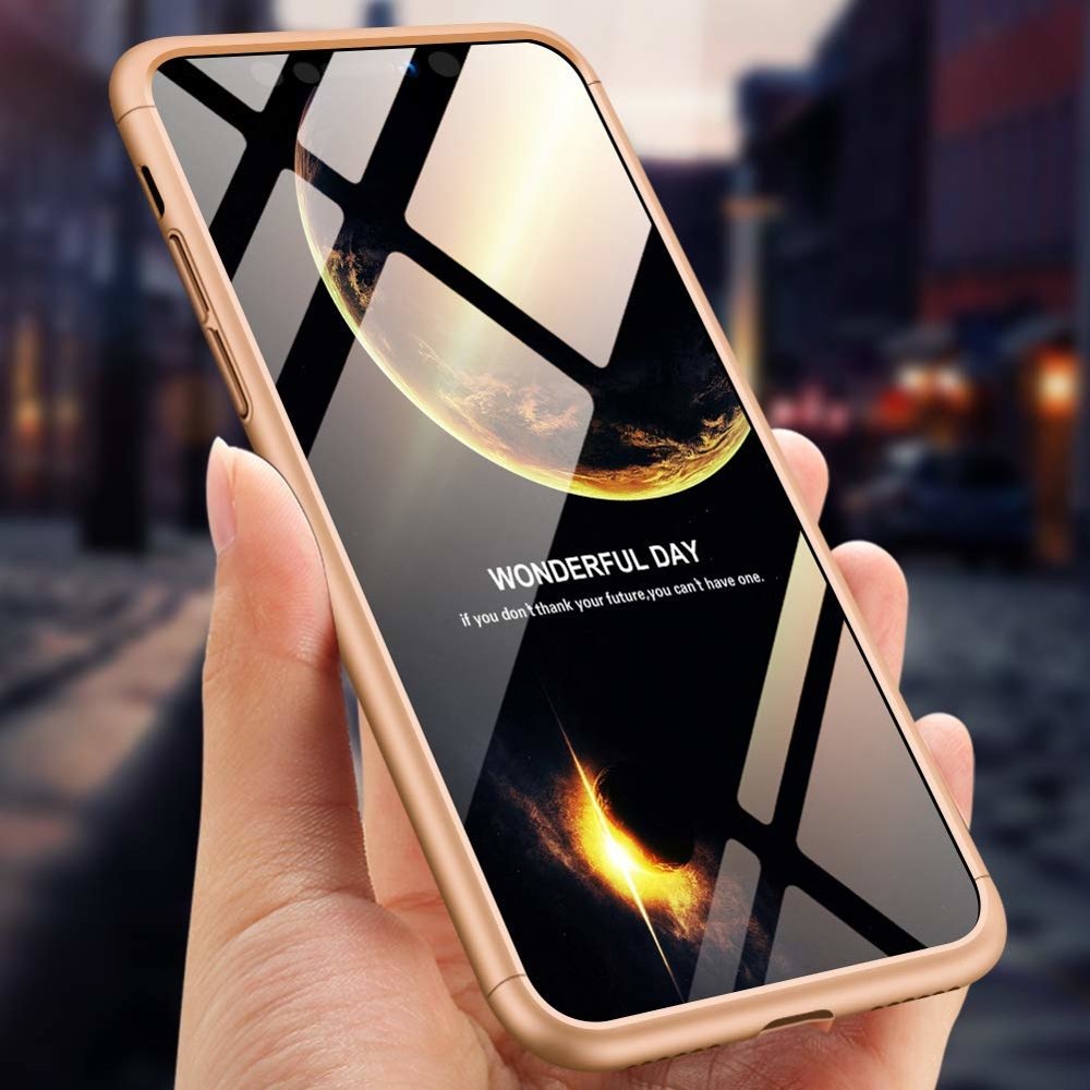 Pokrowiec GKK 360 Protection Case z�oty Apple iPhone XS Max / 4