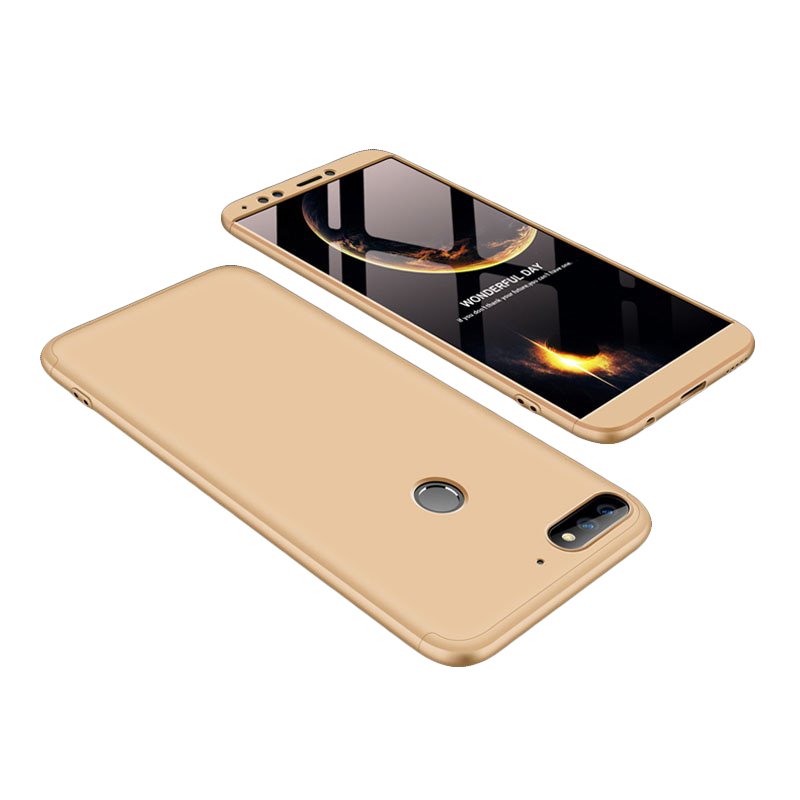 Pokrowiec GKK 360 Protection Case z�oty Huawei Y7 Prime (2018)