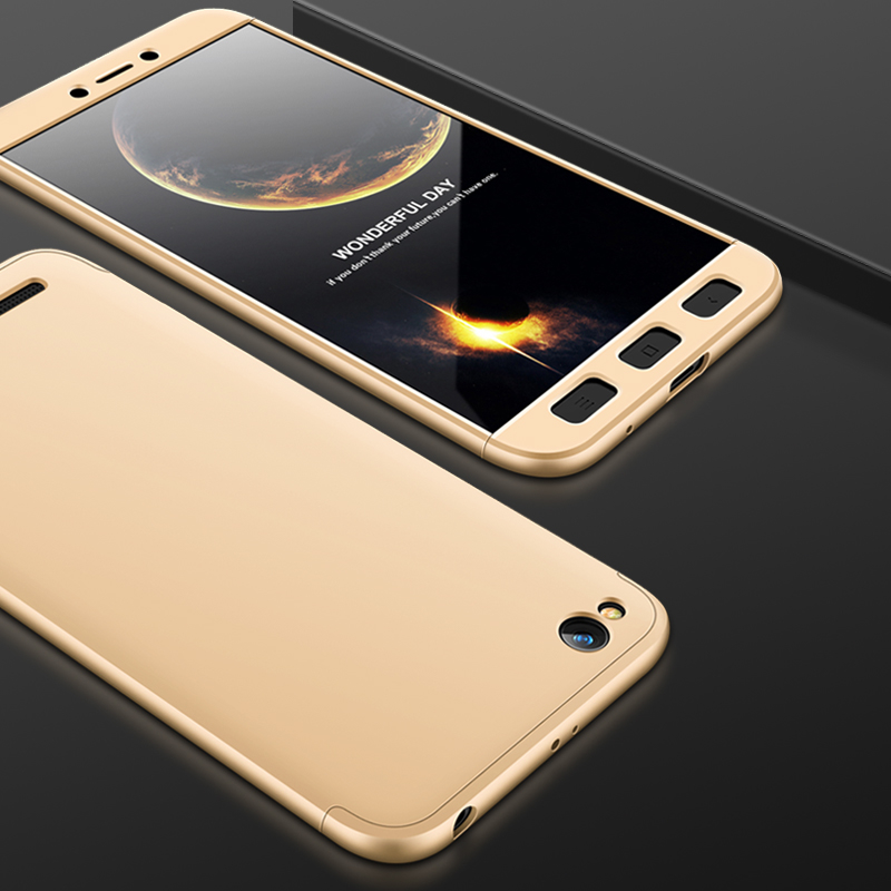 Pokrowiec GKK 360 Protection Case z�oty Xiaomi Redmi 5A / 4