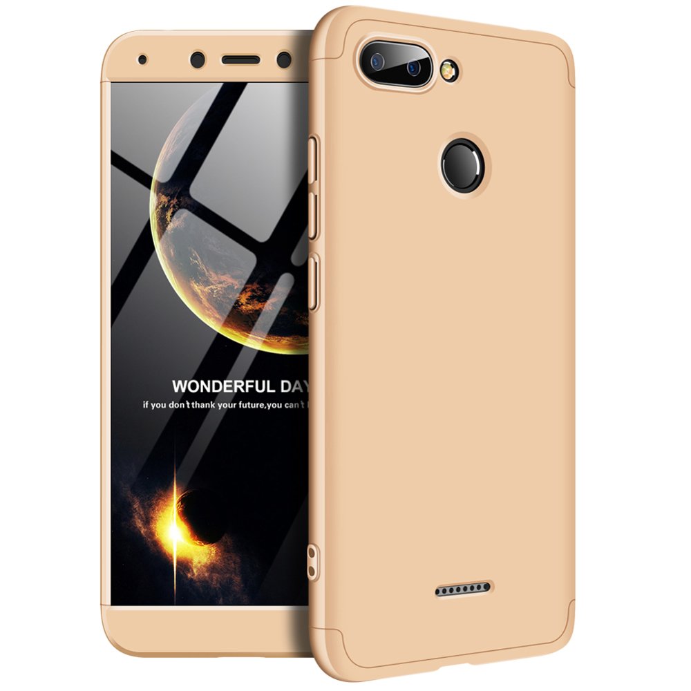 Pokrowiec GKK 360 Protection Case z�oty Xiaomi Redmi 6