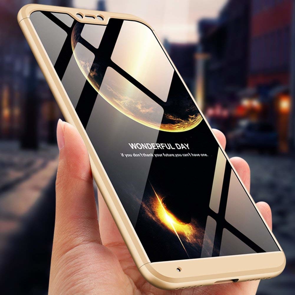 Pokrowiec GKK 360 Protection Case z�oty Xiaomi Redmi 6 Pro / 2