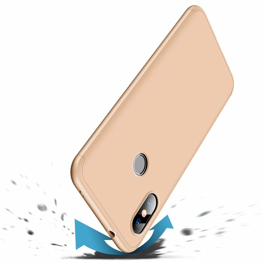 Pokrowiec GKK 360 Protection Case z�oty Xiaomi Redmi 6 Pro / 5