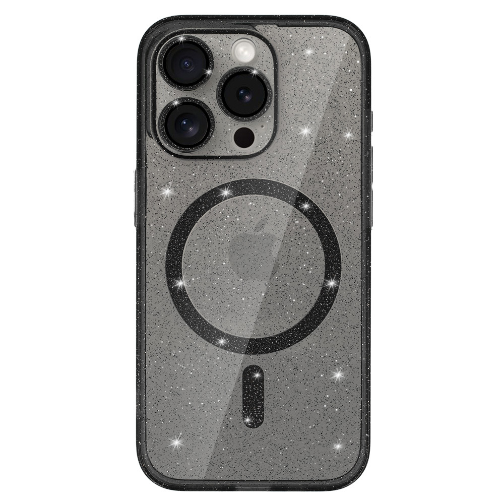 Pokrowiec Glitter Magsafe Case czarny Apple iPhone 12 Pro Max / 2
