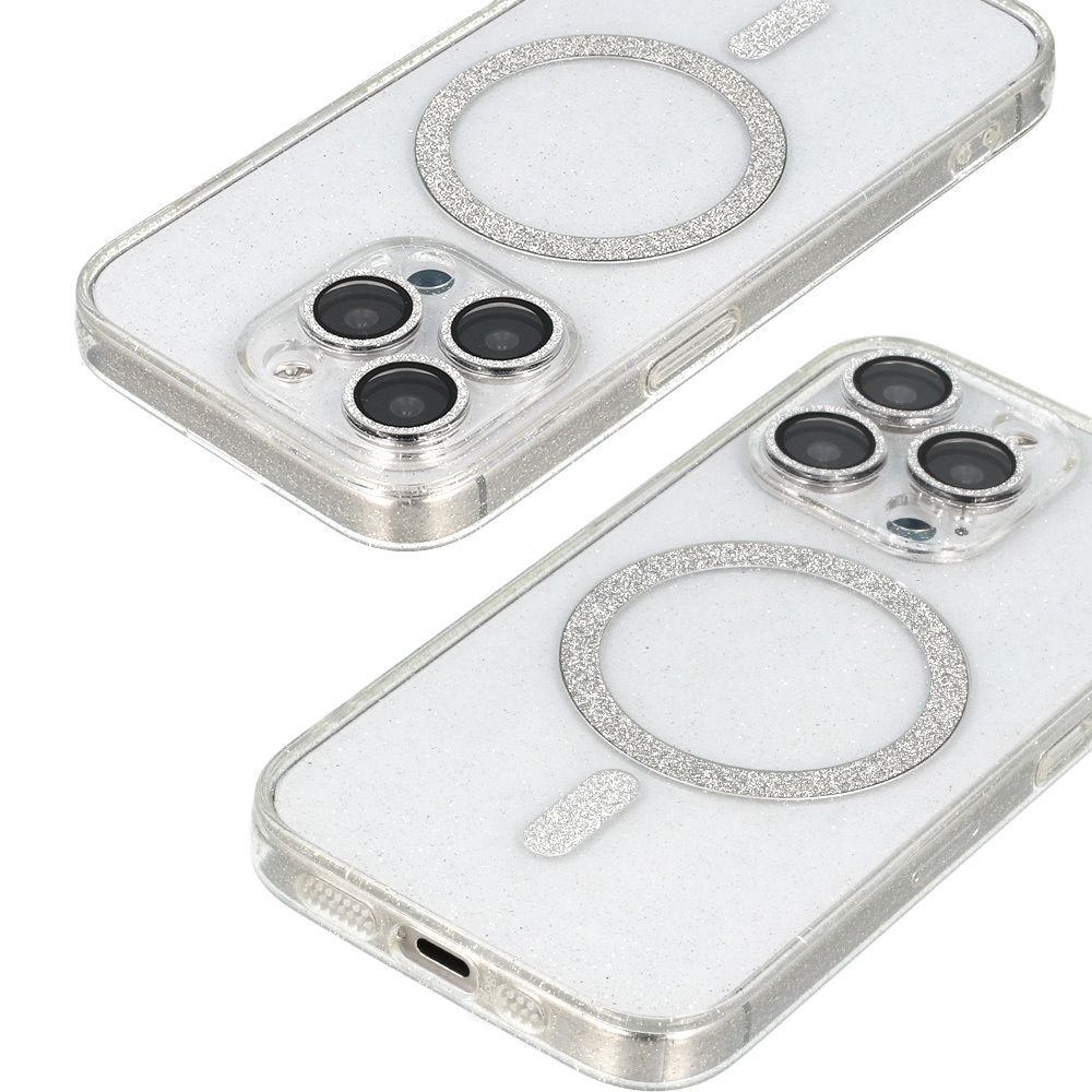 Pokrowiec Glitter Magsafe Case przeroczysty Apple iPhone 12 Pro Max / 4