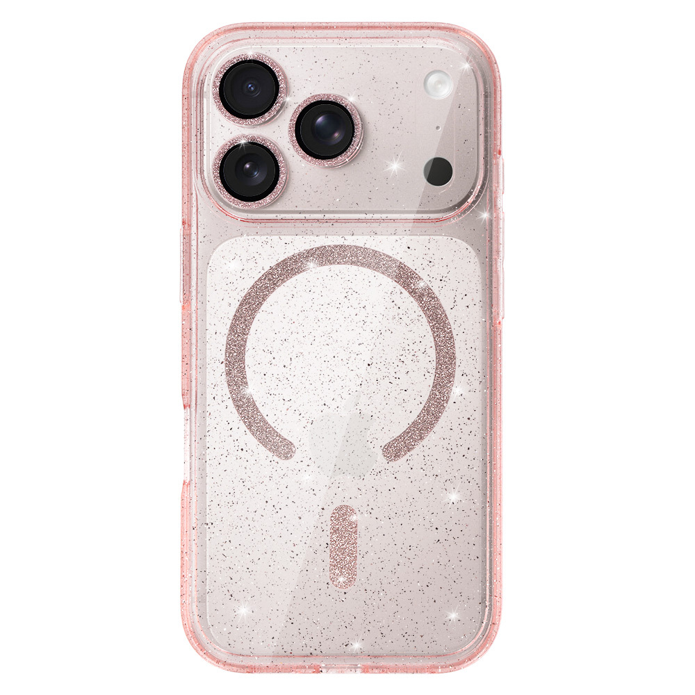 Pokrowiec Glitter Magsafe Case r�owy Apple iPhone 17 Pro Max / 2