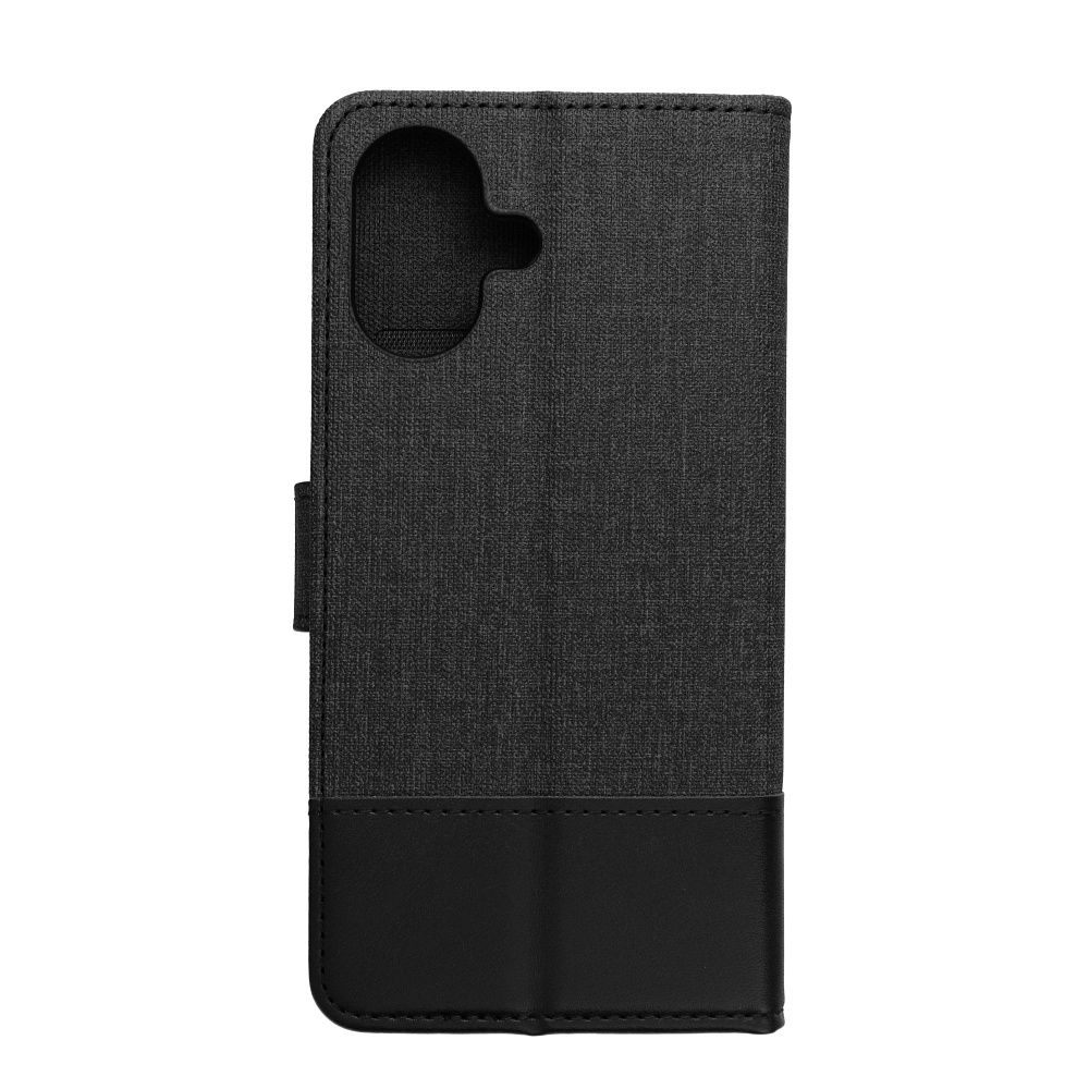 Pokrowiec GOMMA Book czarny Apple iPhone 17 / 9