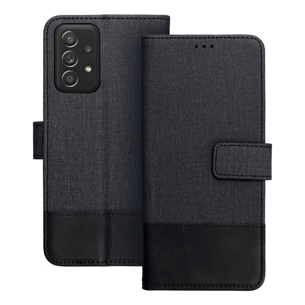 Pokrowiec GOMMA Book czarny Samsung A52 LTE
