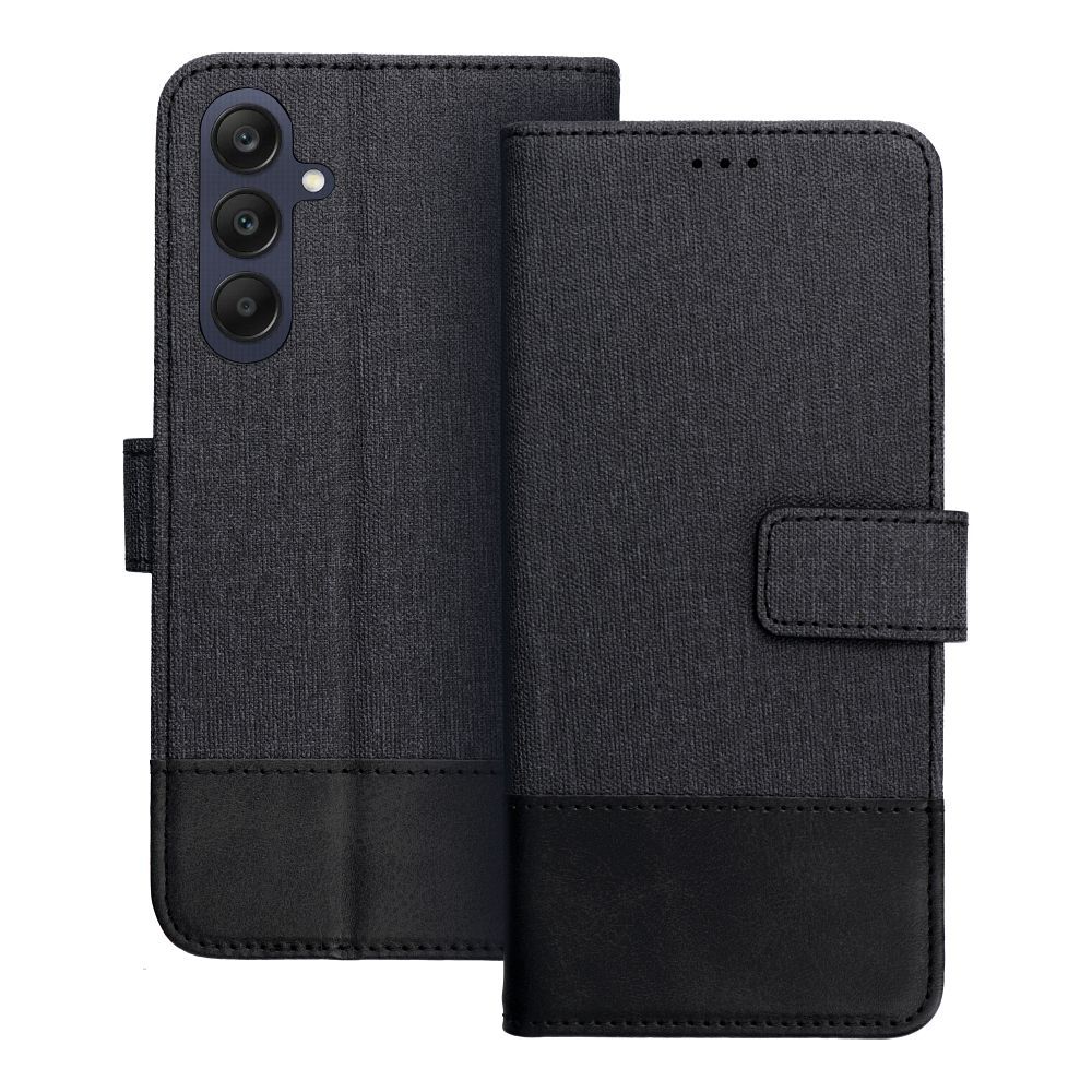 Pokrowiec GOMMA Book czarny Samsung Galaxy A35 5G