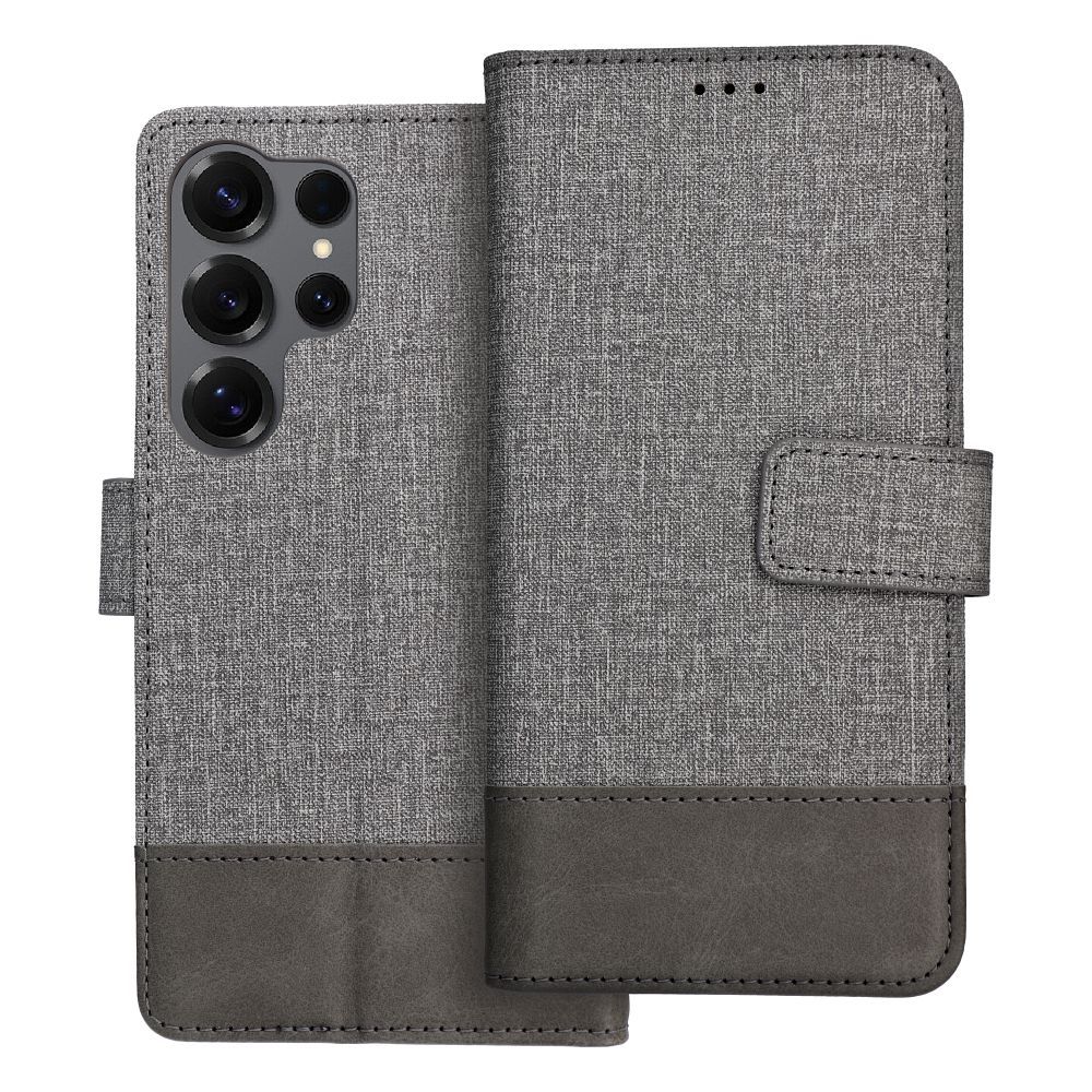 Pokrowiec GOMMA Book szary Samsung Galaxy S25 Ultra