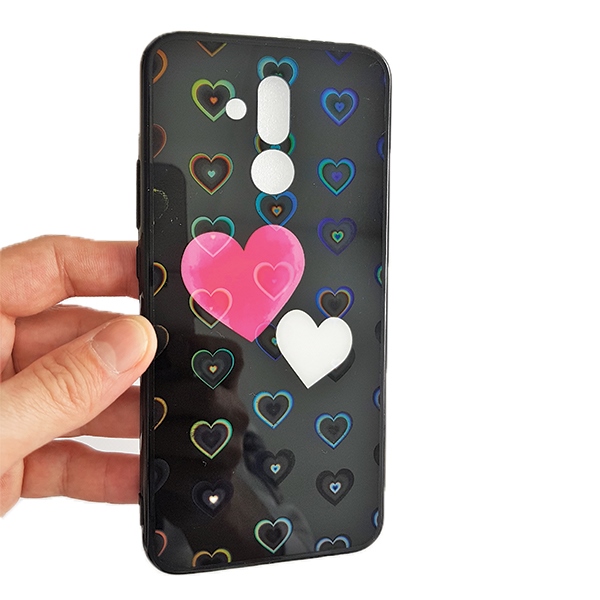 Pokrowiec Hearts wzr serca Samsung Galaxy J4 Plus (2018) / 2