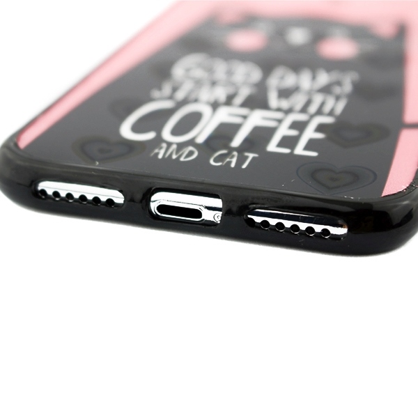 Pokrowiec Hearts wz�r kot Samsung Galaxy S10 / 5