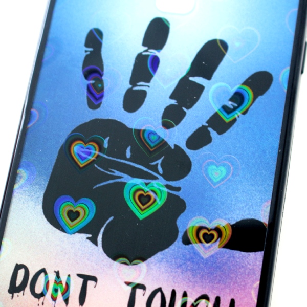 Pokrowiec Hearts wz�r dotyk Samsung Galaxy S10 Plus / 2