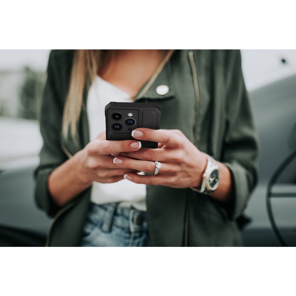 Pokrowiec Heavy Duty czarny Apple iPhone 12 Pro / 4 Pokrowiec Heavy Duty czarny Apple iPhone 12 Pro / 4