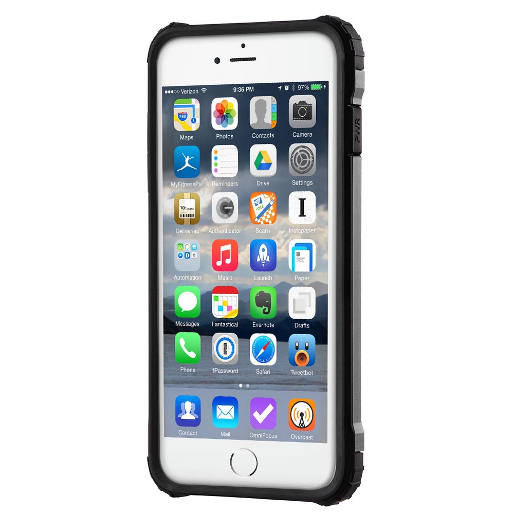 Pokrowiec Hybrid Armor pancerny czarny Apple iPhone 7 Plus / 3