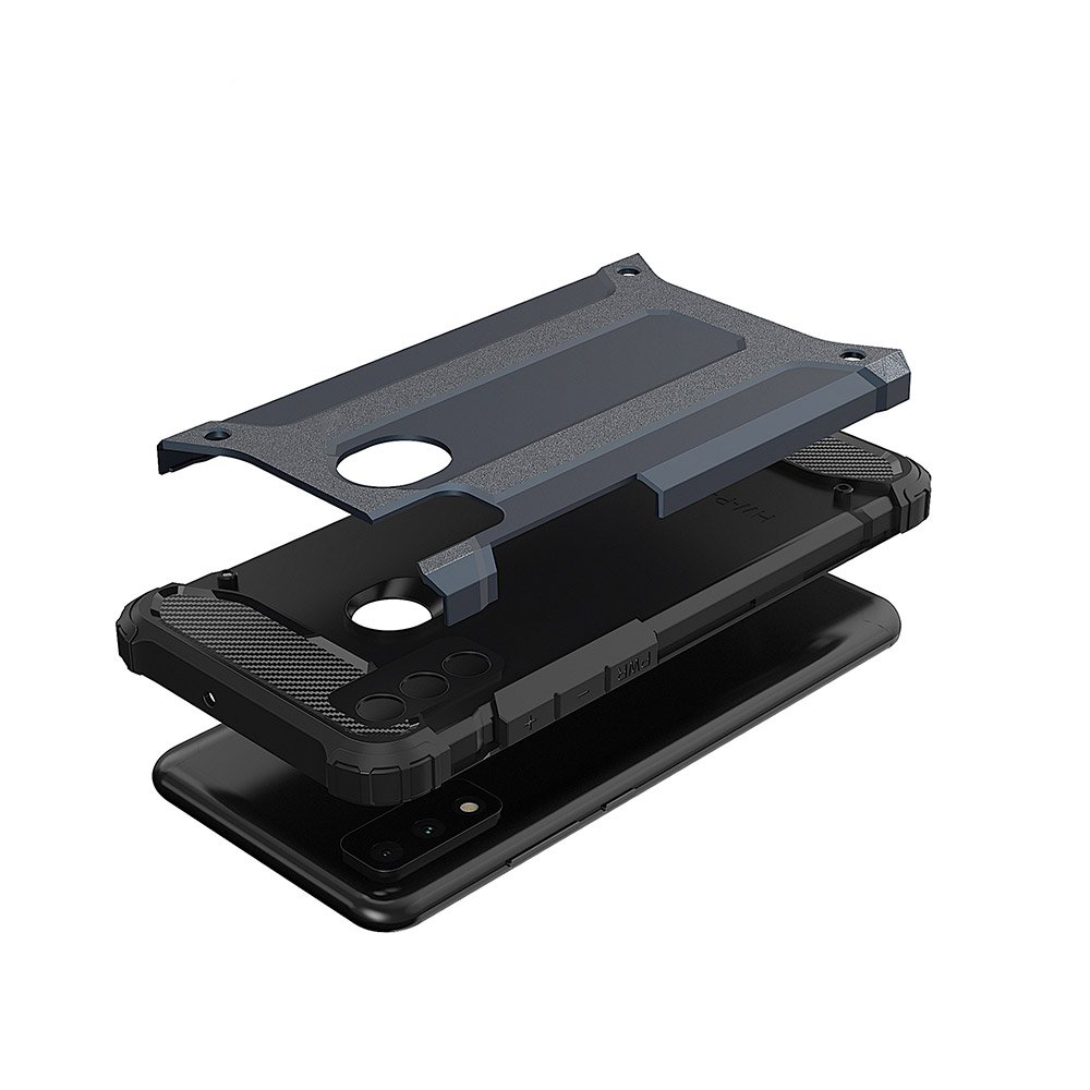 Pokrowiec Hybrid Armor pancerny czarny Huawei P Smart 2020 / 7 Pokrowiec Hybrid Armor pancerny czarny Huawei P Smart 2020 / 7