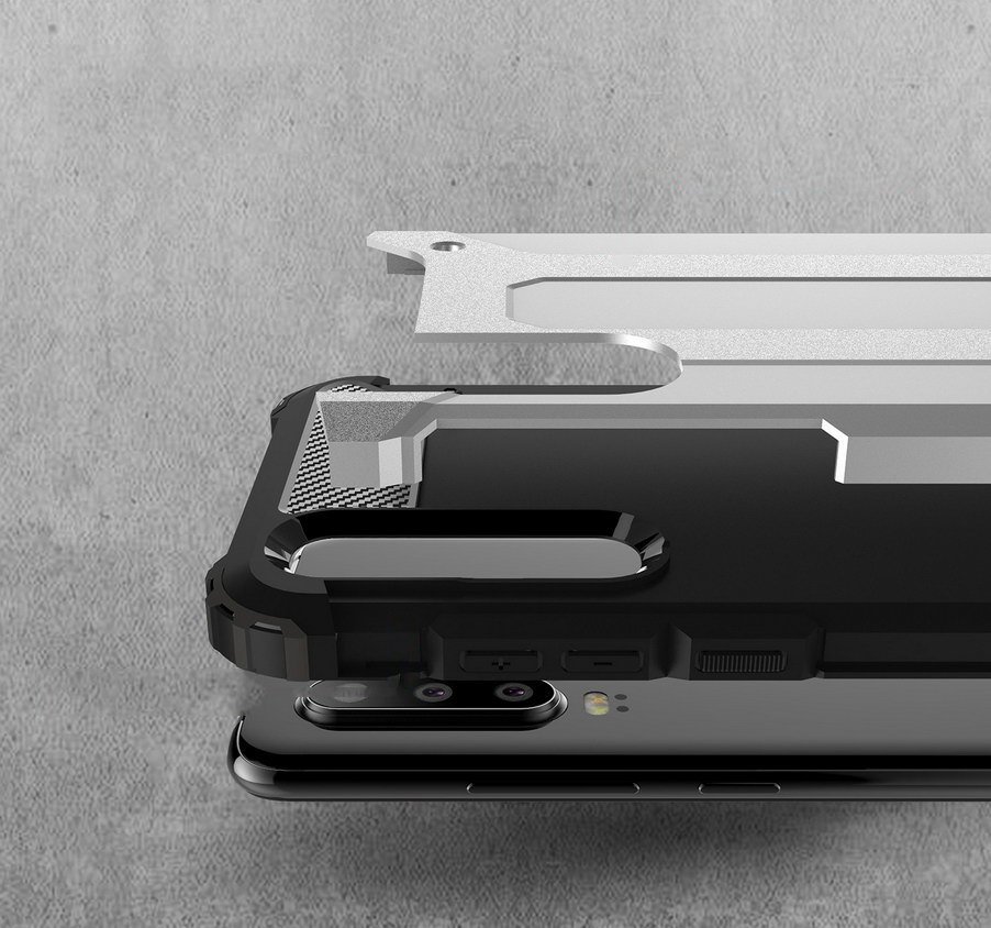 Pokrowiec Hybrid Armor pancerny czarny Huawei P30 / 2
