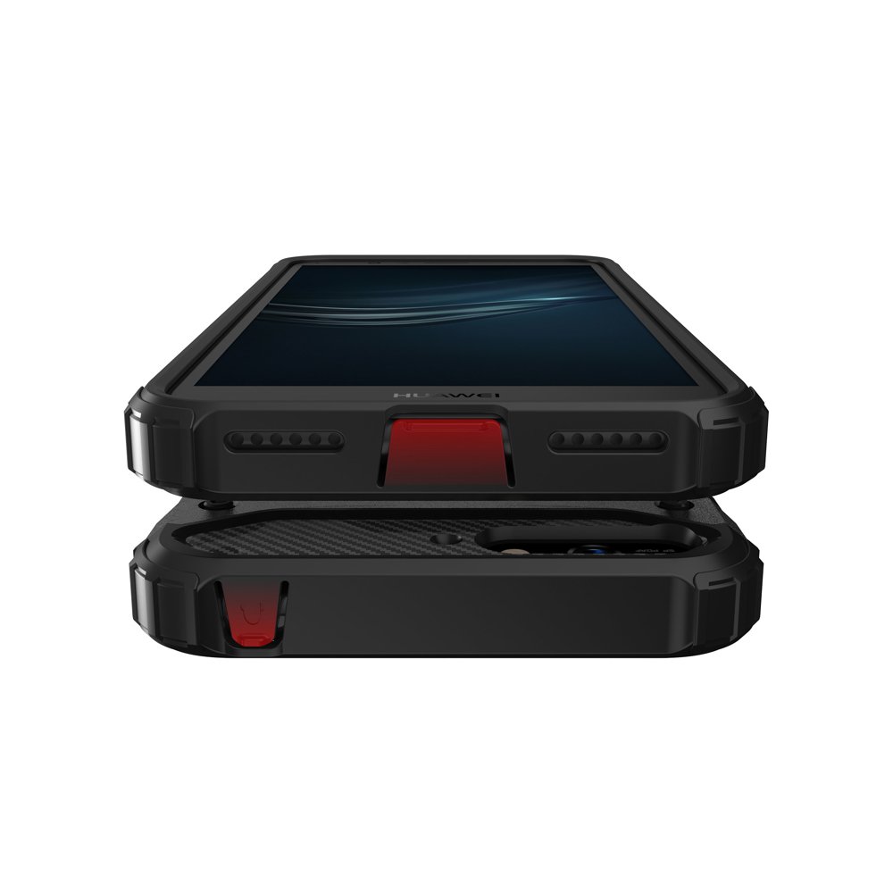Pokrowiec Hybrid Armor pancerny czarny Huawei Y6 (2018) / 4 Pokrowiec Hybrid Armor pancerny czarny Huawei Y6 (2018) / 4