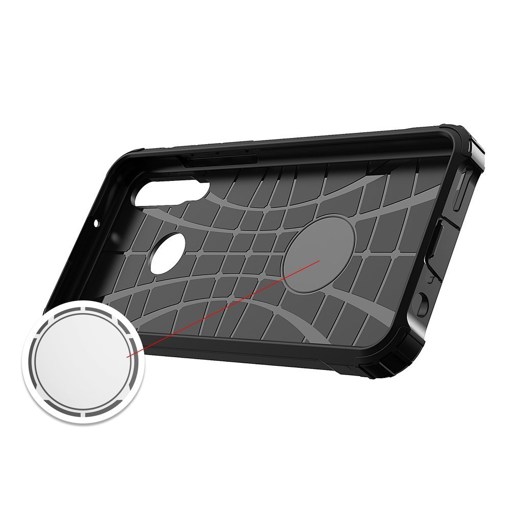 Pokrowiec Hybrid Armor pancerny czarny Huawei Y6P / 6